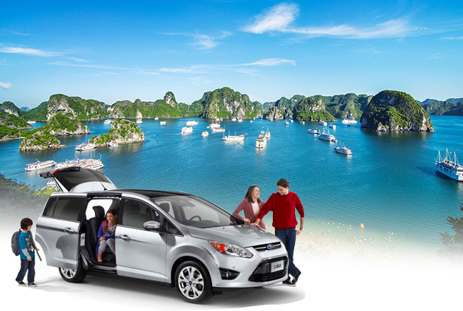 Private car from Ha Noi to Ha Long Bay 