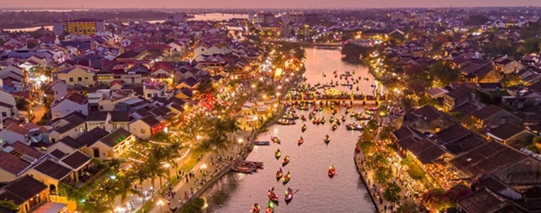 Sông Thu Bồn: điểm nhấn lãng mạn giữa khung cảnh Hội An
