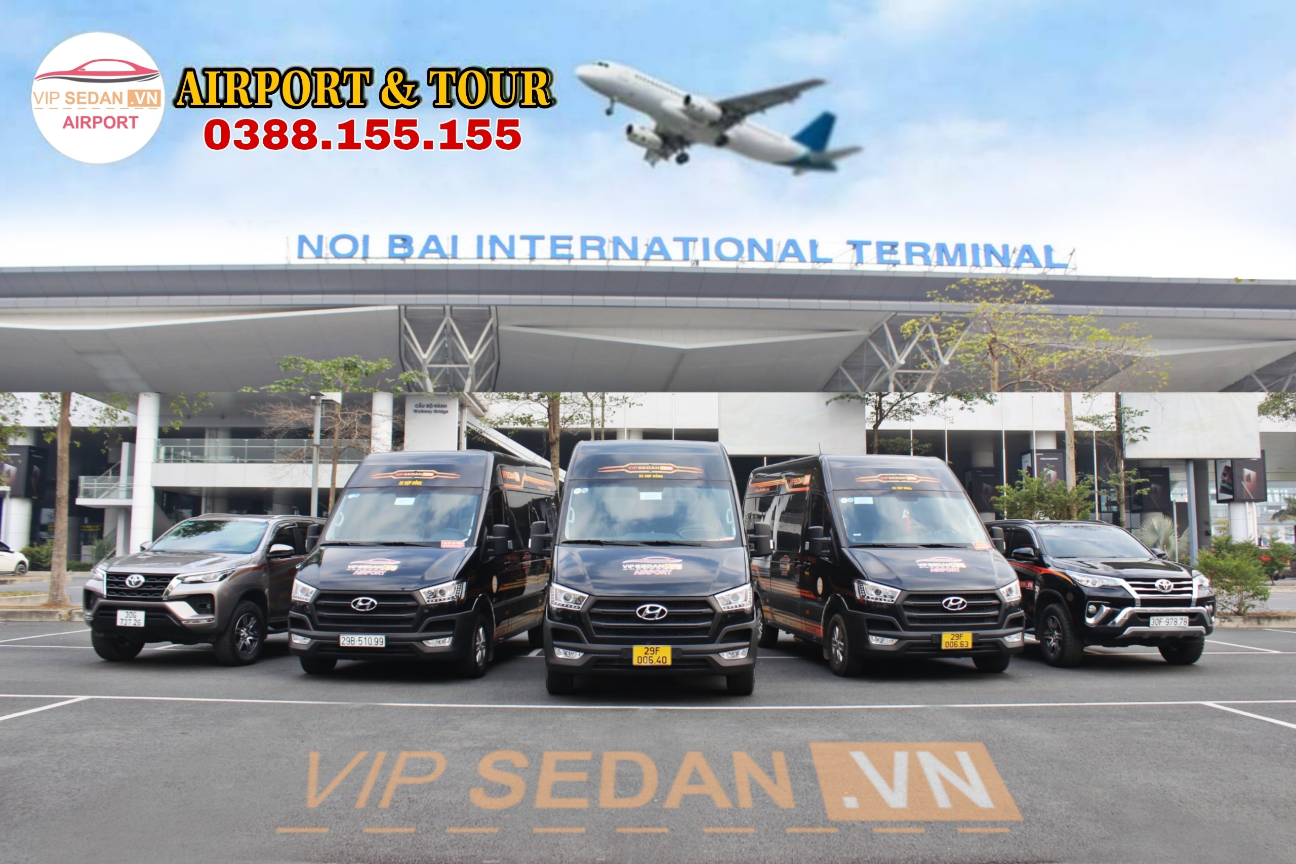 Dịch vụ thuê xe đưa đón sân bay Nội Bài