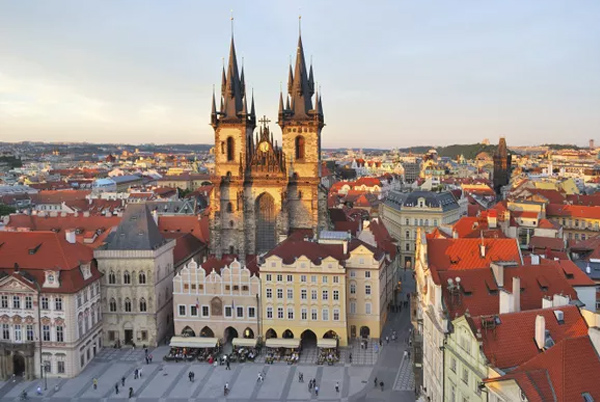 Prague là thủ đô của Cộng hòa Czech
