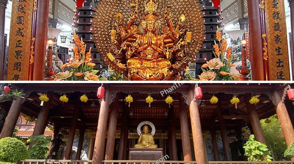 Chánh điện chùa Long Sơn