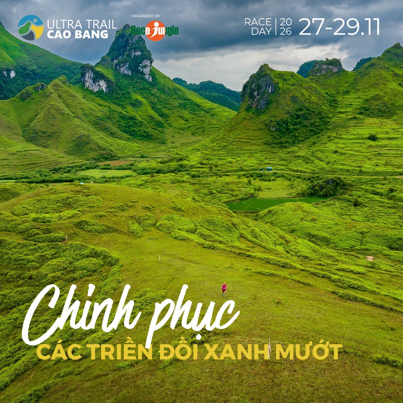 Poster quảng bá giải trail
